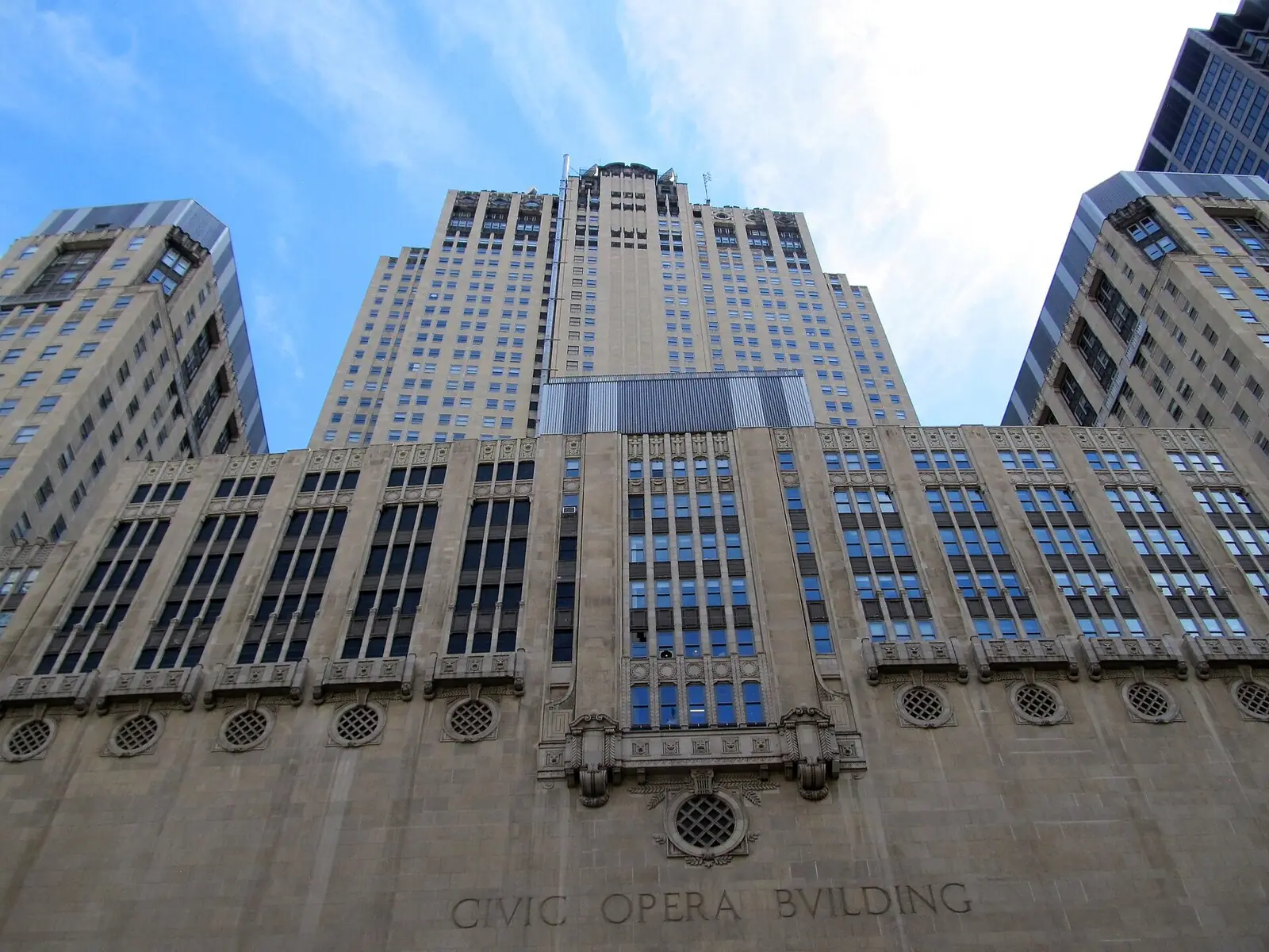 Civic Opera Building on Wacker Drive, Chicago