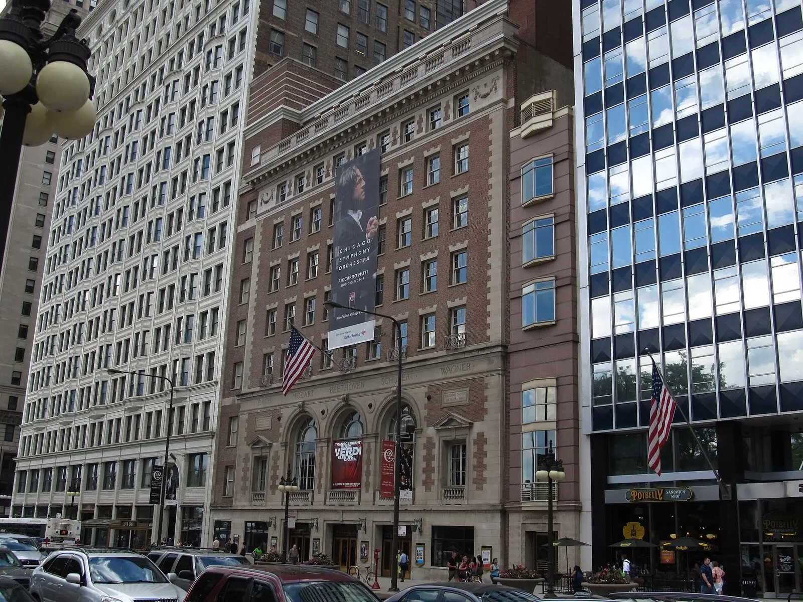 Symphony Center on Michigan Avenue, Chicago